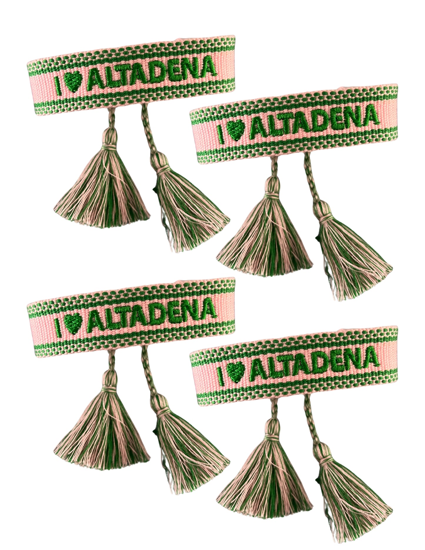 Wear Your Love Four Pack of Altadena Heart & City Bracelets